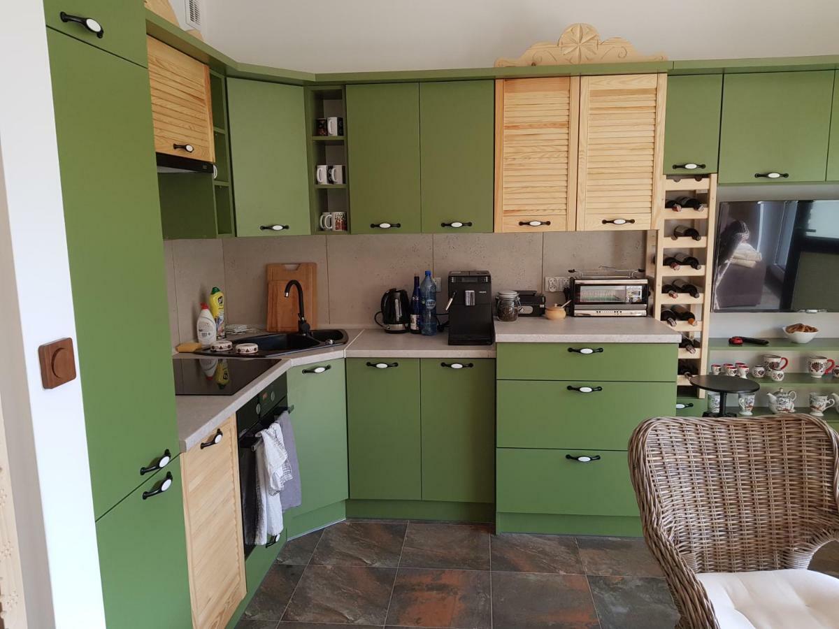 שצ'צ'ירק Apartament Zielony מראה חיצוני תמונה